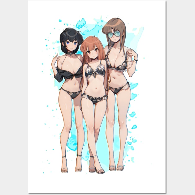 Girls23 Wall Art by Robotech/Macross and Anime design's